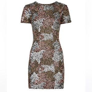 Dress the population sequined dress